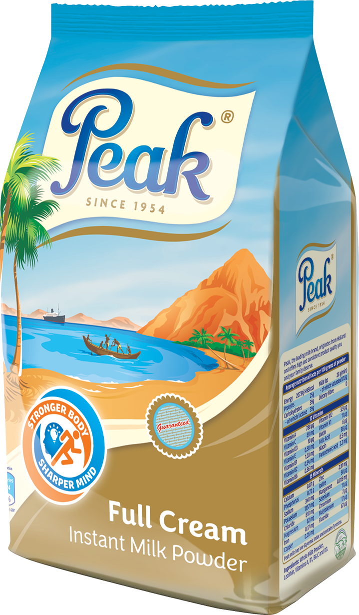 Peak Filled Instant Milk Powder Pouch Peakmilk