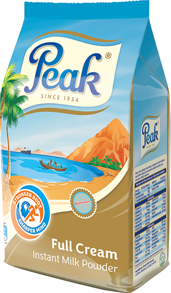 Peak Full Cream Instant Milk Powder Pouch (Refill)