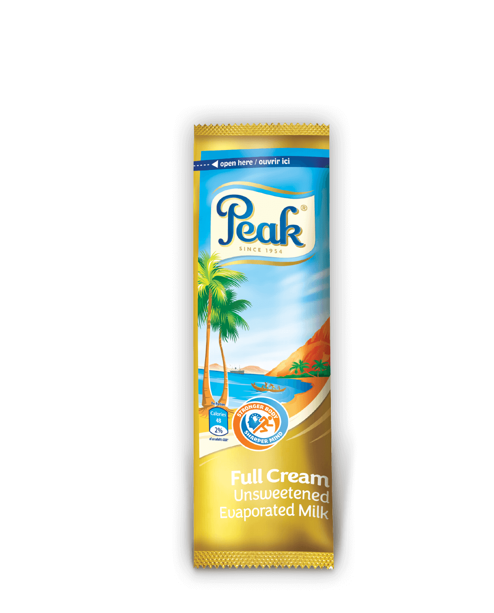 Peak Full Cream Unsweetened Evaporated Milk Sachet