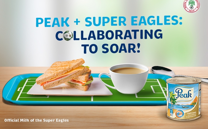 Peak + Super Eagles banner