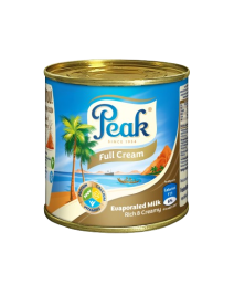 Peak Full Cream Unsweetened Evaporated Milk Tin